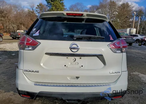 2016 Nissan Rogue S из США, поврежденный, VIN KNMAT2MT4GP613235